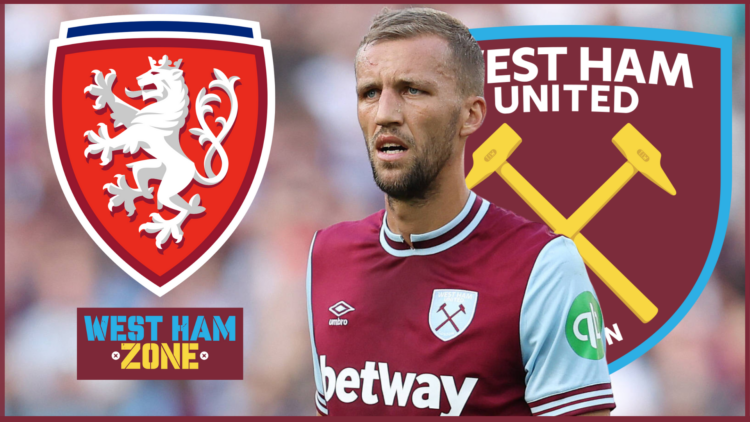 West Ham Czechia Soucek