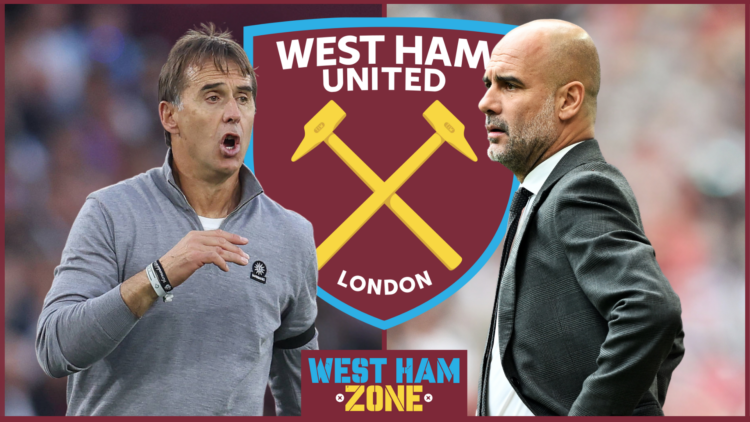 West Ham Lopetegui Guardiola