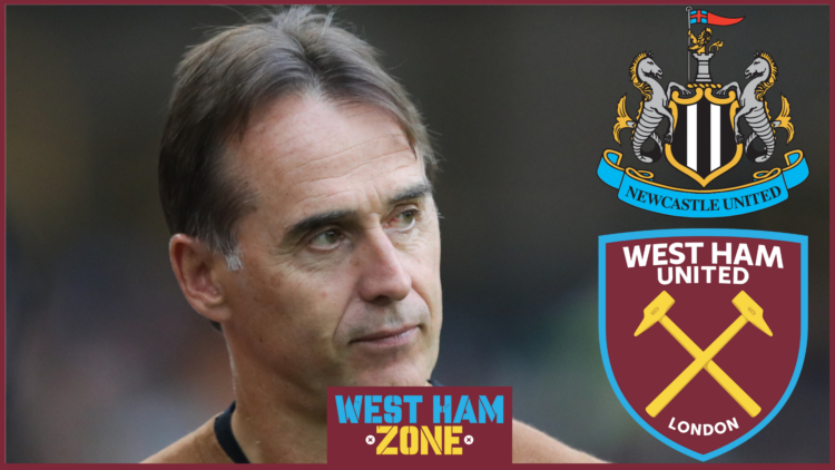 West Ham , Newcastle Julen Lopetegui