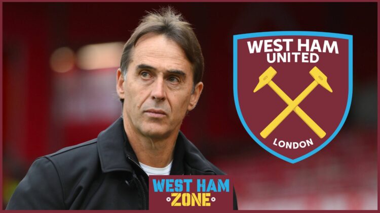 Julen Lopetegui, West Ham United badge