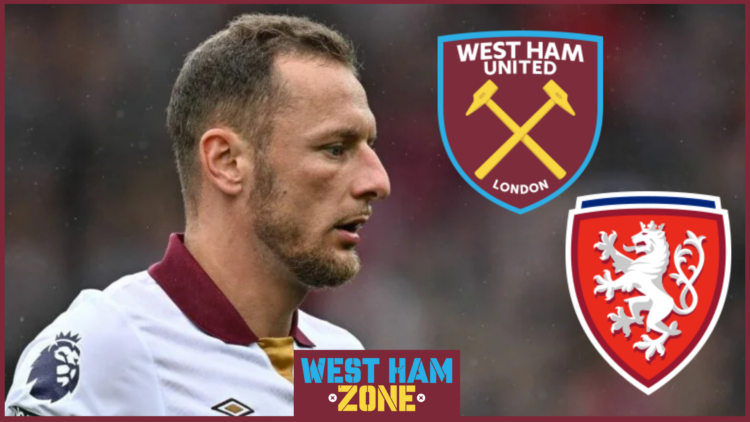 Picture of West Ham defender Vladimir Coufal