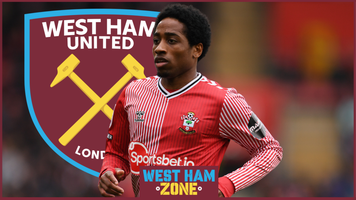 West Ham badge, Kyle Walter-Peters