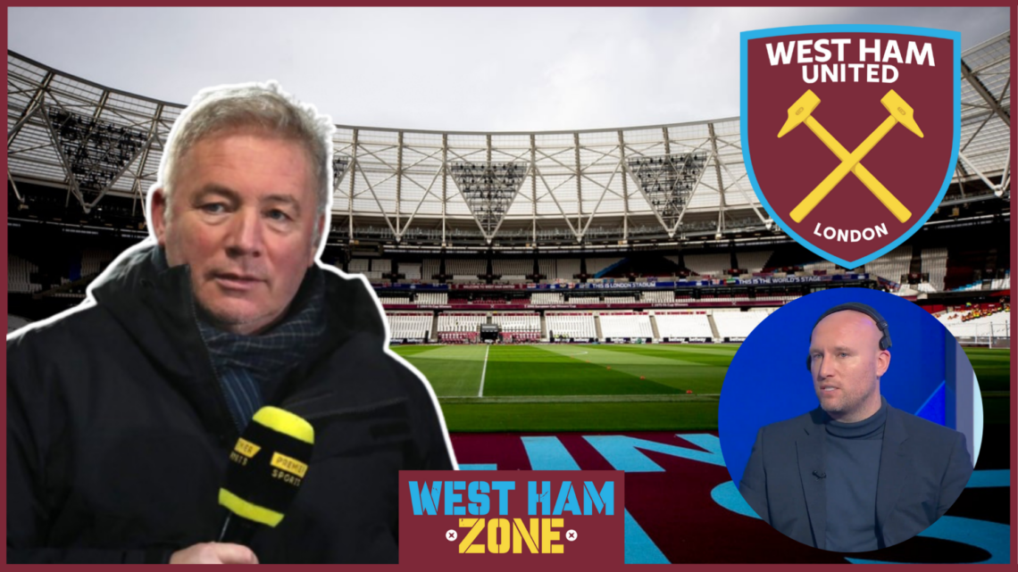 Ally McCoist Dean Ashton West Ham badge