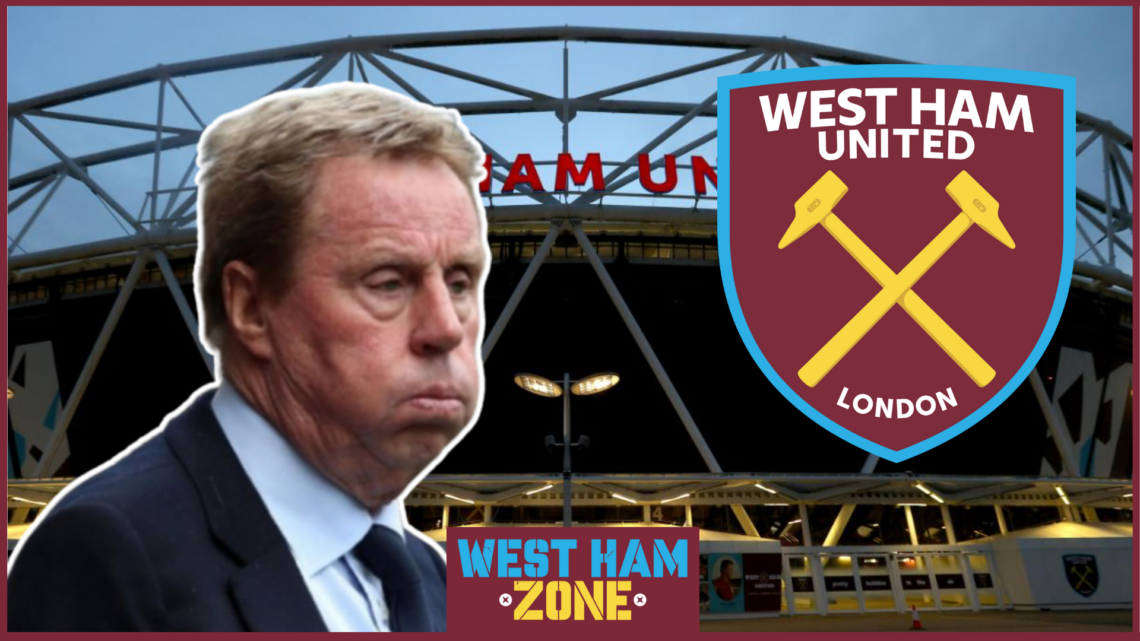 Harry Redknapp West Ham United badge