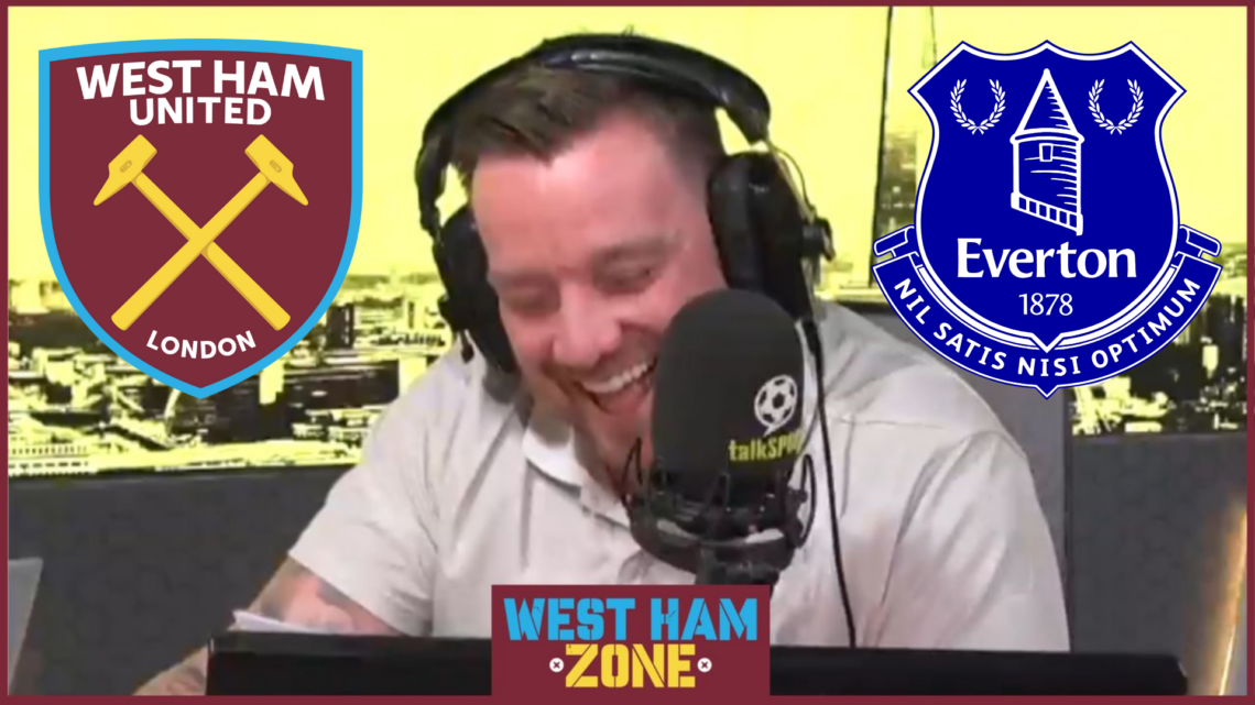 Jamie O'Hara West Ham Everton badges
