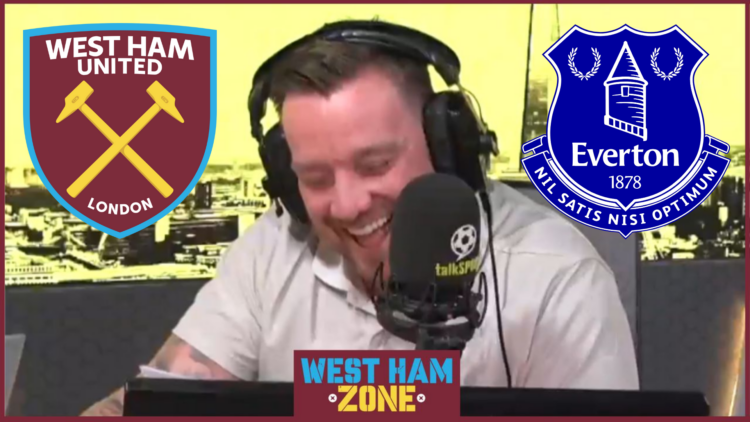 Jamie O'Hara West Ham Everton badges