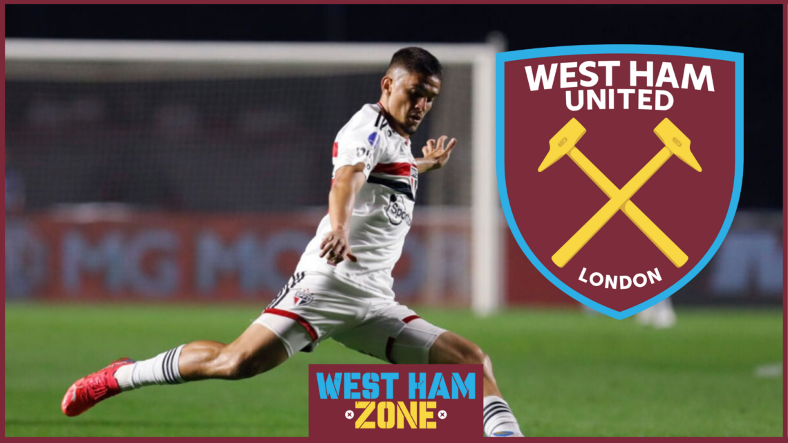 Pablo Maia West Ham United badge