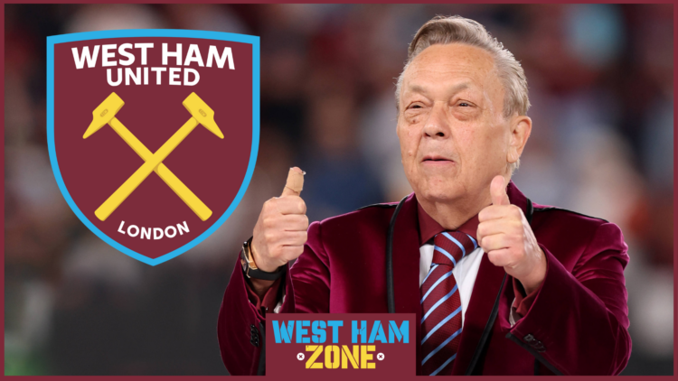 West Ham badge, David Sullivan