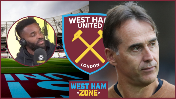 west ham badge julen lopetegui darren bent