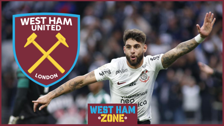 Yuri Alberto West Ham United badge