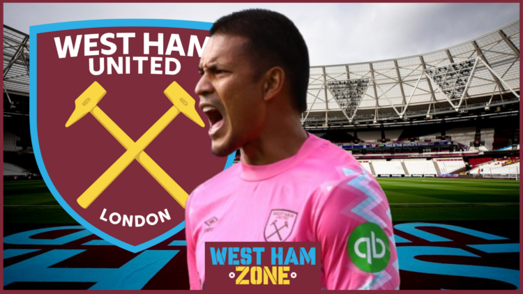 Alphonse Areola, West Ham United badge