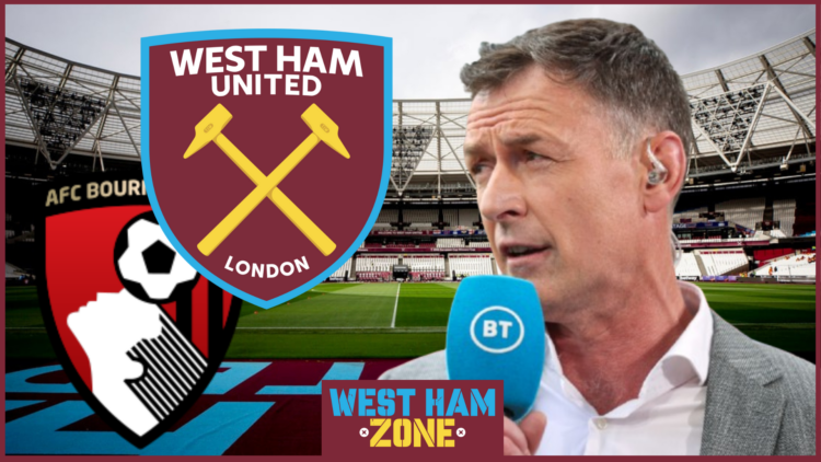 Chris Sutton, West Ham United badge, Bournemouth badge