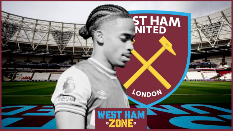 Crysencio Summerville, West Ham United badge