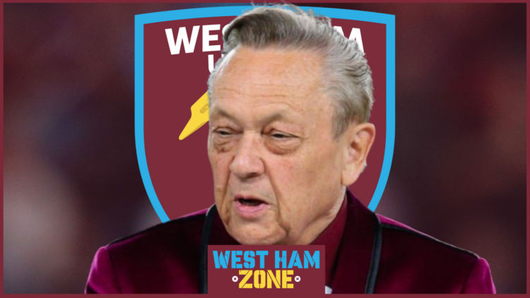 David Sullivan, West Ham badge