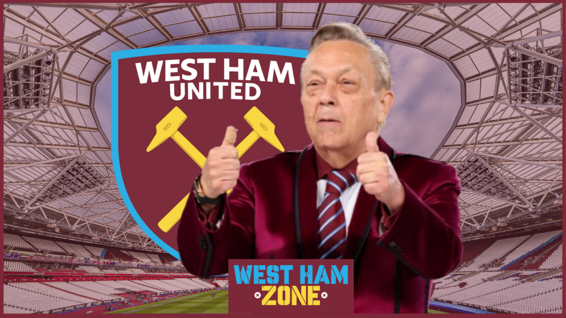 David Sullivan, West Ham badge