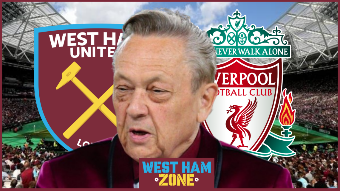 David Sullivan, West Ham United badge, Liverpool badge