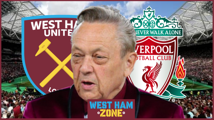 David Sullivan, West Ham United badge, Liverpool badge
