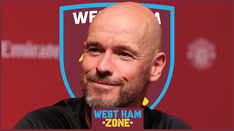 Erik ten Hag, West Ham United badge