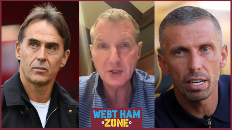 Henry Winter, Julen Lopetegui, Gary O'Neil, West Ham
