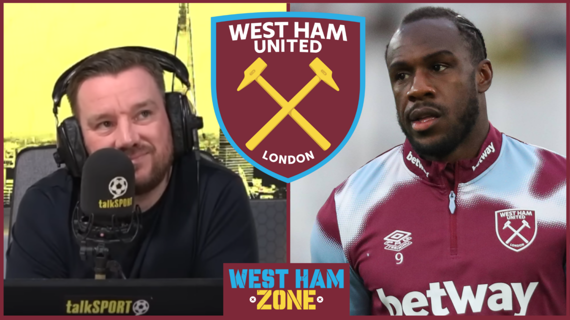 Jamie O'Hara, Michail Antonio, West Ham United badge