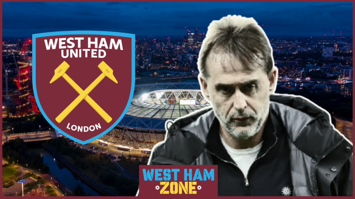 Julen Lopetegui, West Ham badge