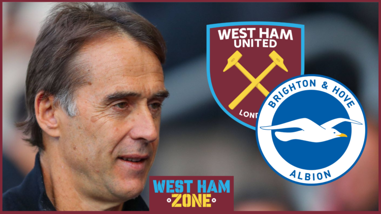 Julen Lopetegui West Ham Brighton