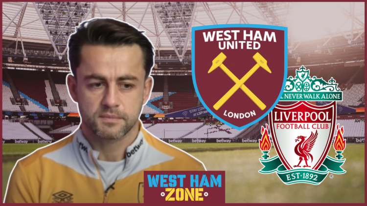 Lukasz Fabianski, West Ham badge, Liverpool badge