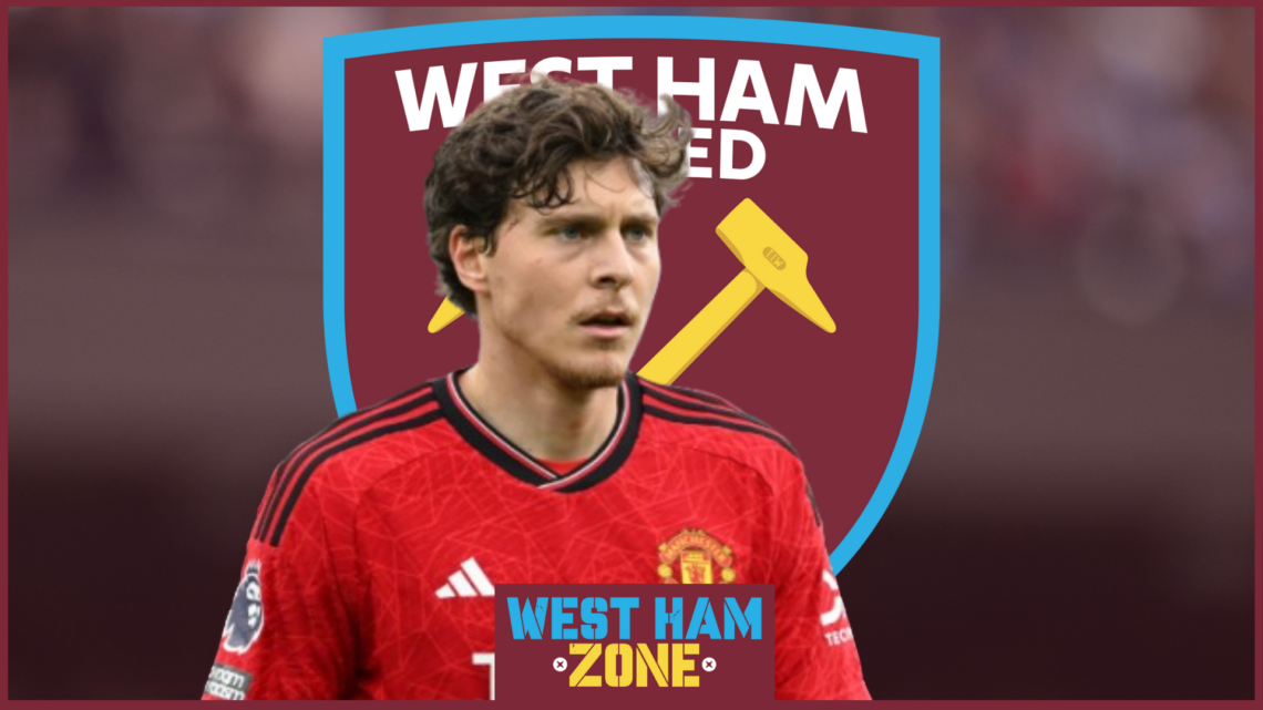 Manchester United defender Victor Lindelof West Ham