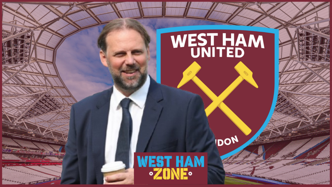Tim Steidten, West Ham badge