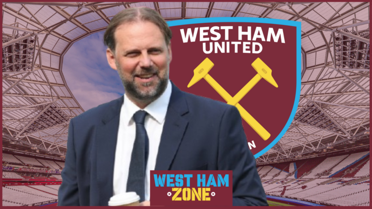 Tim Steidten, West Ham badge