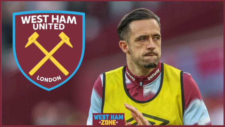 West Ham striker Danny Ings.