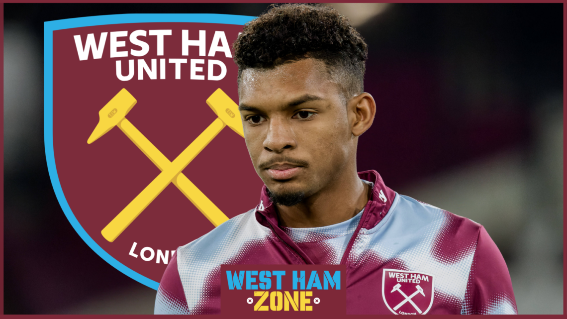 West Ham badge, Luis Guilherme