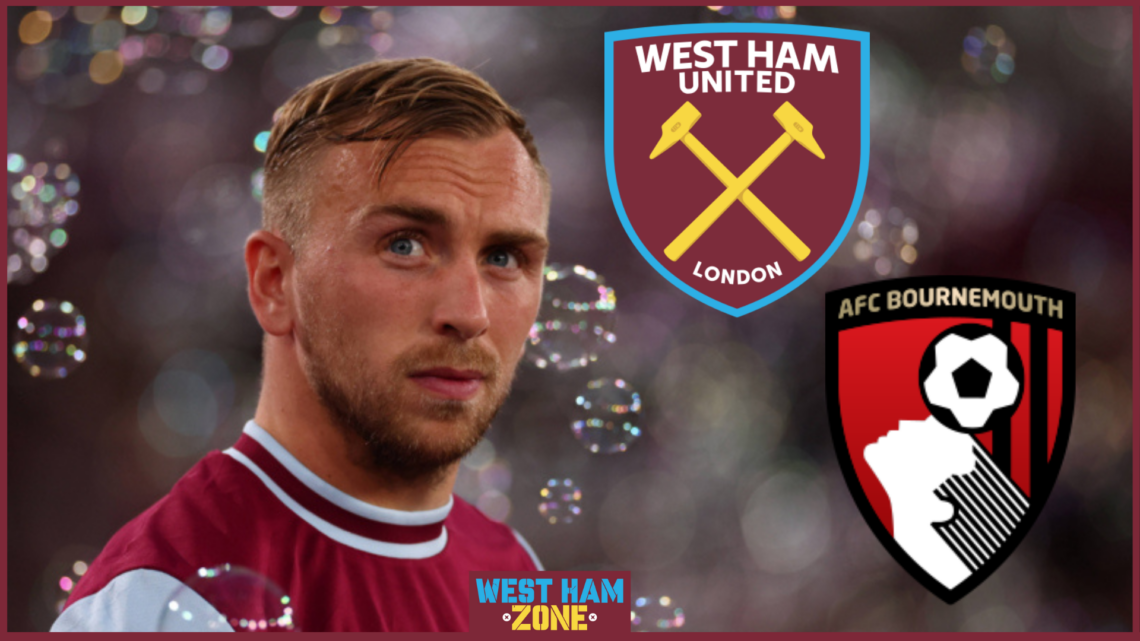 West Ham United striker Jarrod Bowen.