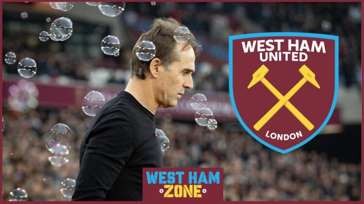 Julen Lopetegui, West Ham badge