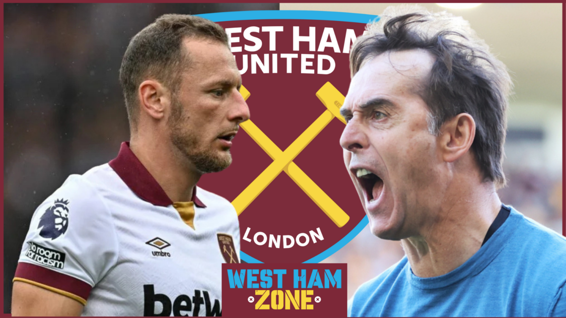 West Ham, Julen Lopetegui, Vladimir Coufal