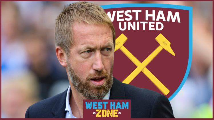 West Ham badge, Graham Potter