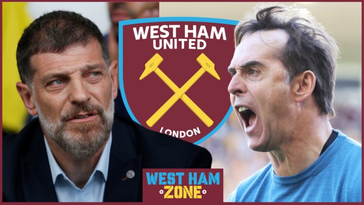 West Ham, Slaven Bilic, Julen Lopetegui