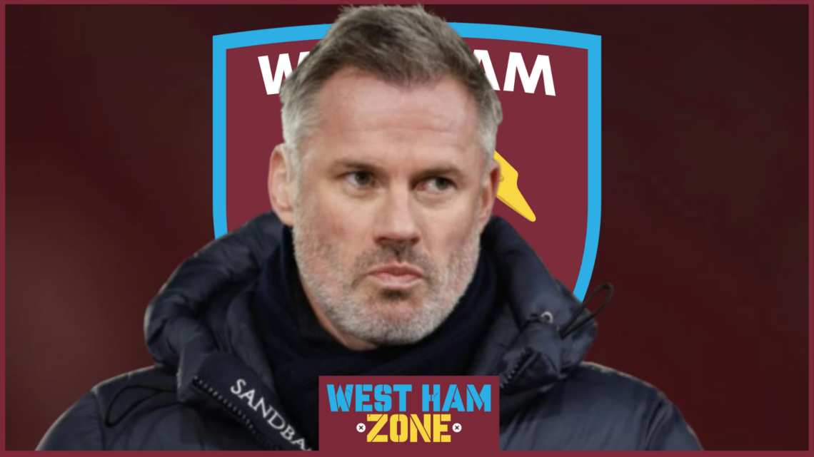 West Ham United Jamie Carragher