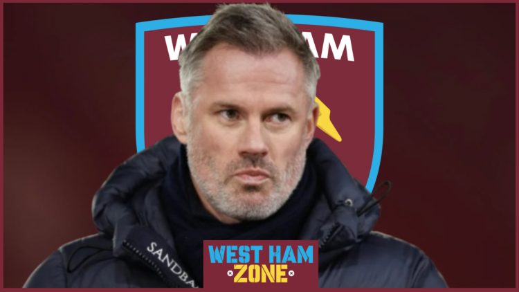 West Ham United Jamie Carragher