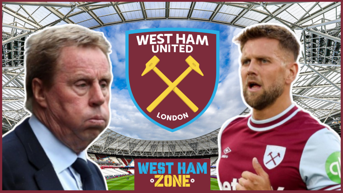 Harry Redknapp Niclas Fullkrug West Ham United badge