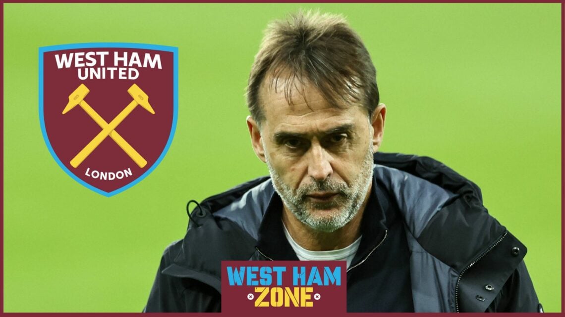 West Ham badge, Julen Lopetegui