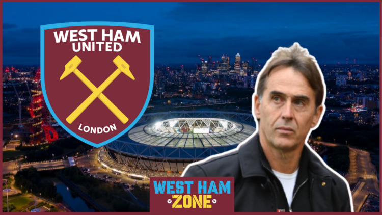 Julen Lopetegui West Ham United badge
