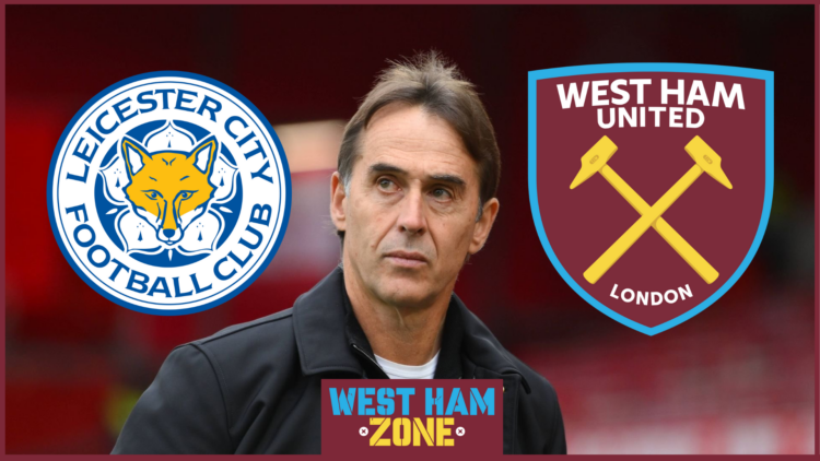 Julen Lopetegui West Ham Leicester badges