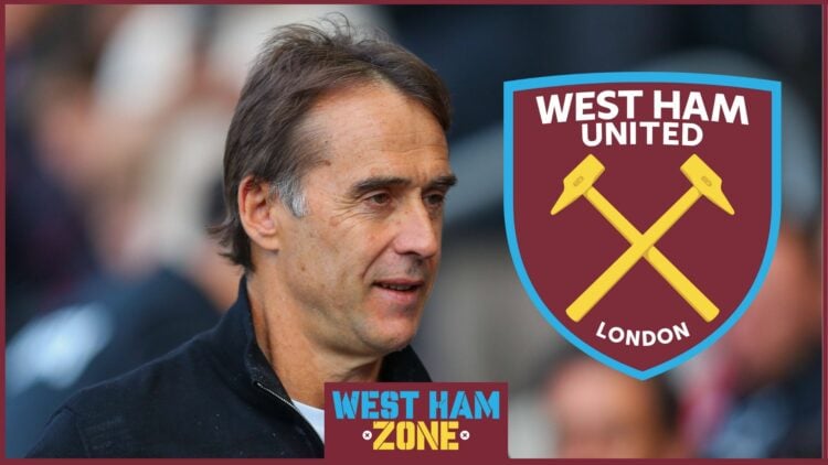 Julen Lopetegui, West Ham United badge