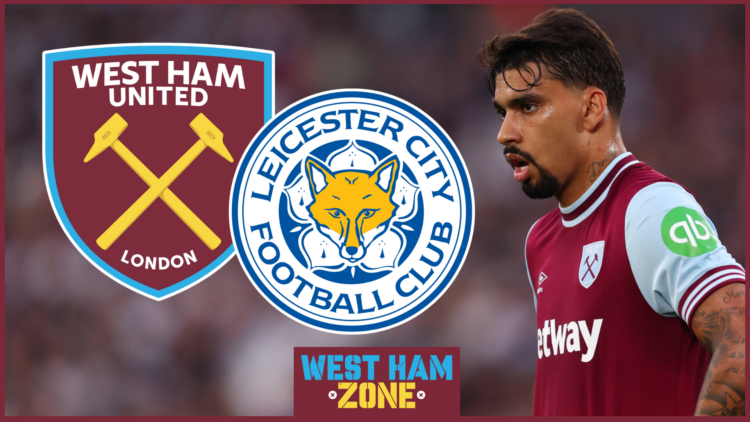 Lucas Paqueta West Ham United Leicester badges