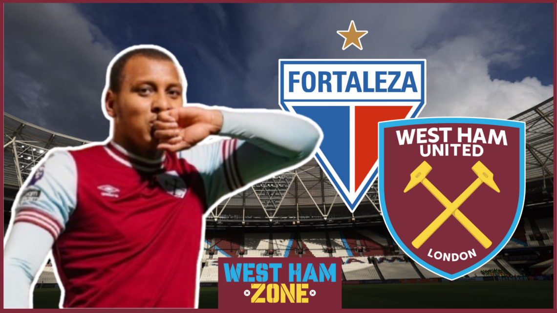 Luizao West Ham Fortaleza badges