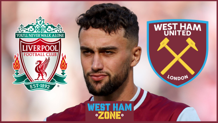Max Kilman West Ham United Liverpool badges
