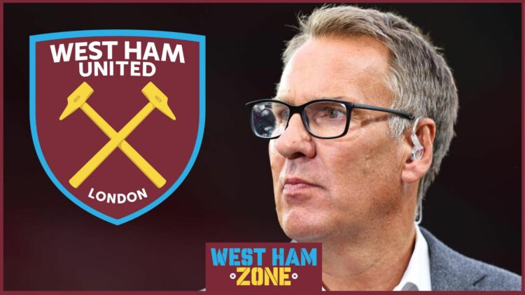 Paul Merson, West Ham badge