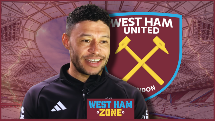 Alex Oxlade-Chamberlain, West Ham badge