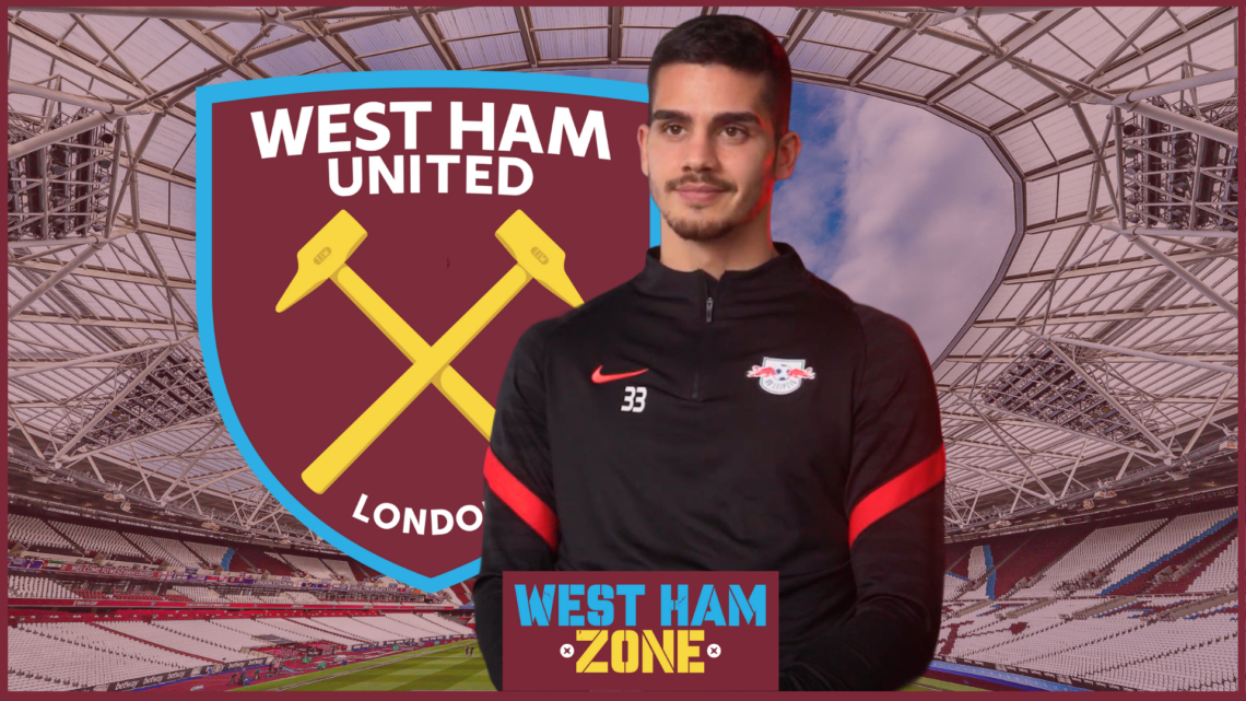 Andre Silva, West Ham badge